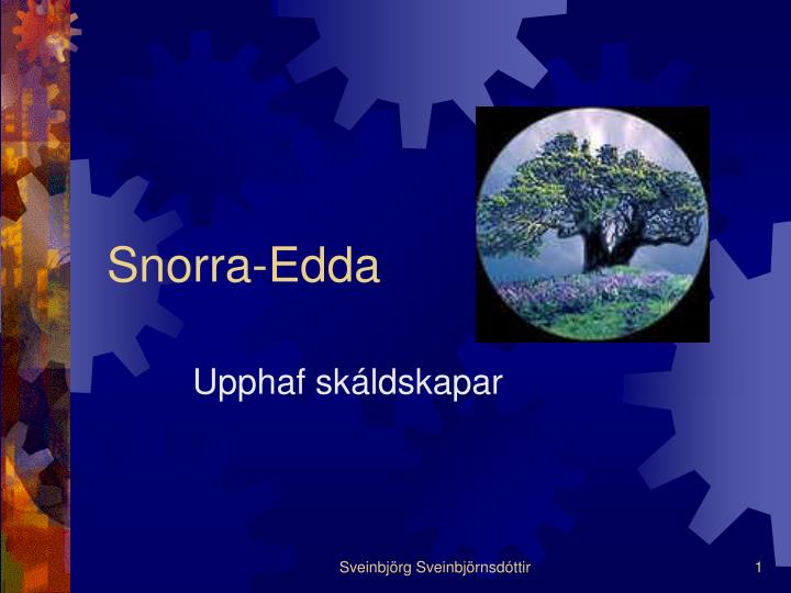 snorra edda