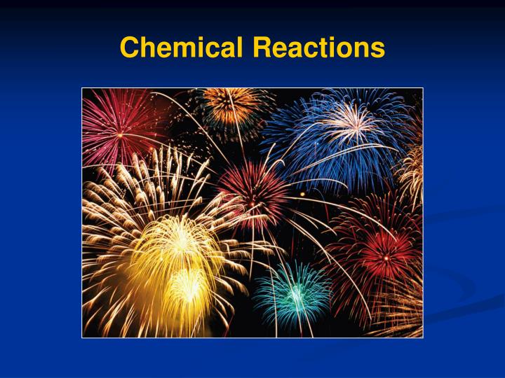 chemical reactions