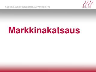 markkinakatsaus