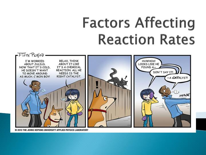 factors affecting reaction rates