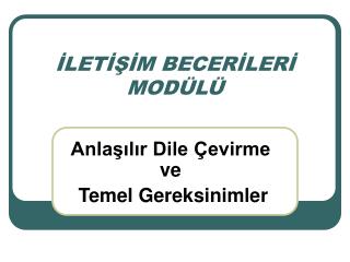 let m becer ler mod l