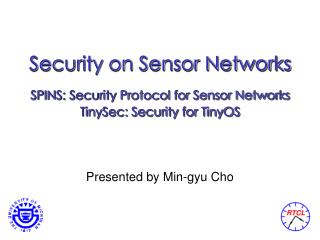 Security on Sensor Networks
