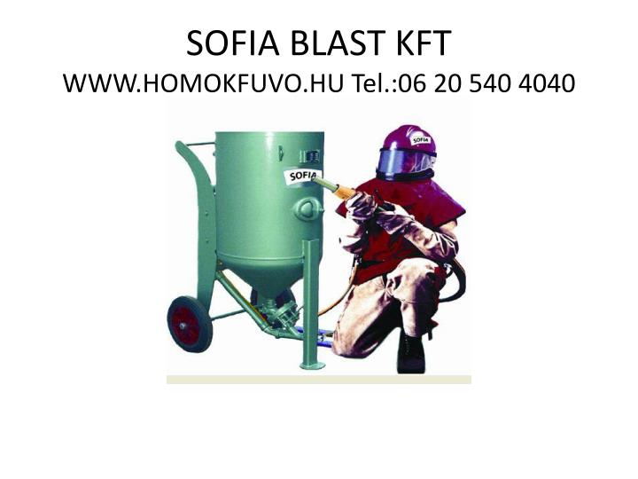 sofia blast kft www homokfuvo hu tel 06 20 540 4040