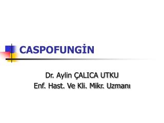 caspofung n
