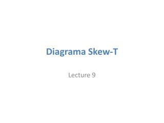 diagrama skew t