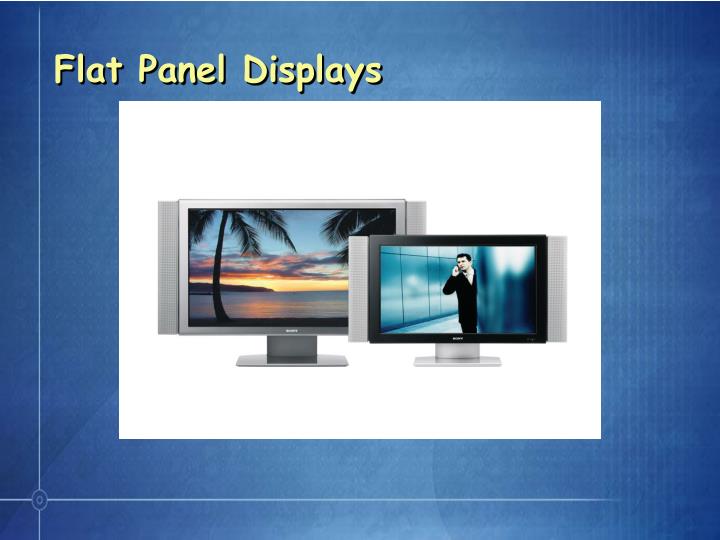 flat panel displays