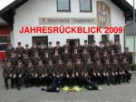 JAHRESRÜCKBLICK 2009 - slide 1