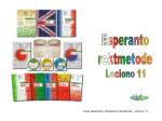 Esperanto rektmetode - slide 1