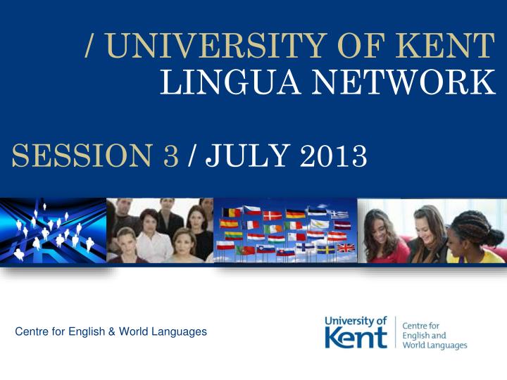 centre for english world languages