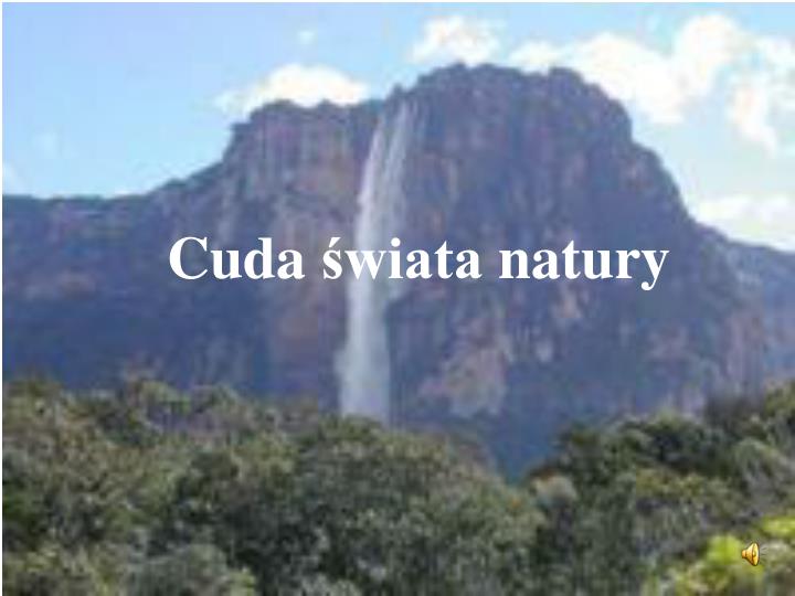 cuda wiata natury