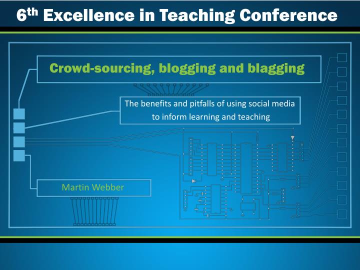 crowd sourcing blogging and blagging
