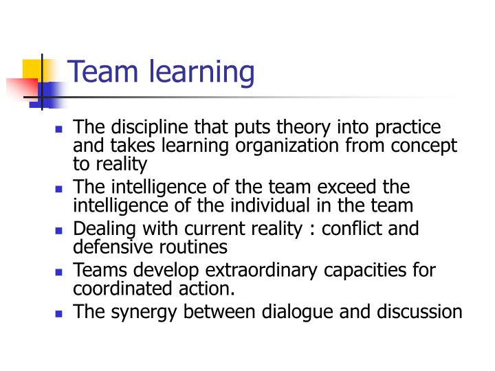team learning