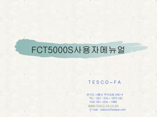fct5000s