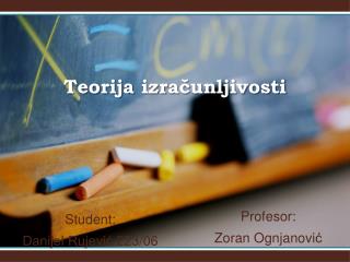 student danijel rujevi 223 06