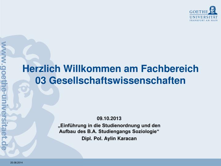 herzlich willkommen am fachbereich 03 gesellschaftswissenschaften