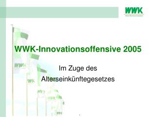 wwk innovationsoffensive 2005