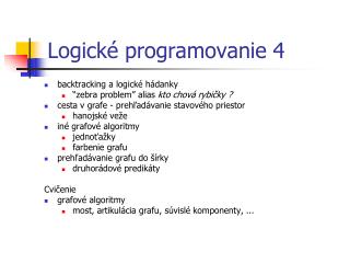 Logick é programovanie 4