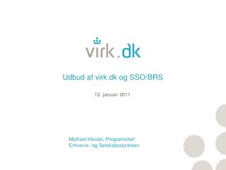udbud af virk dk og sso brs