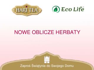 nowe oblicze herbaty