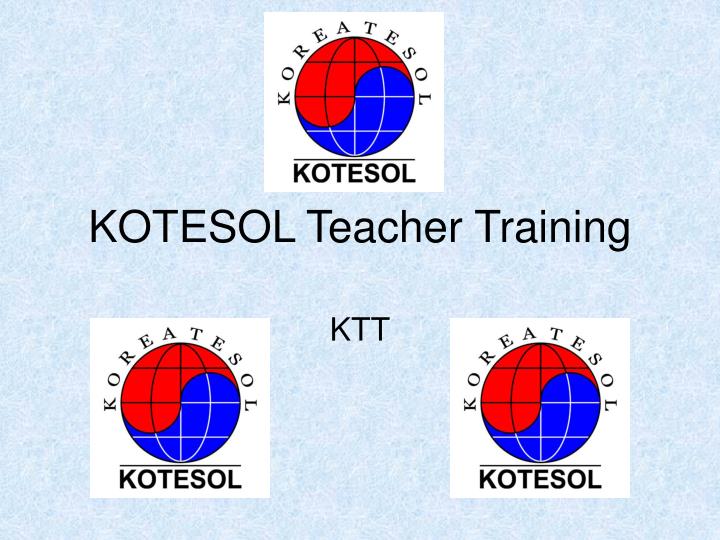 kotesol teacher training