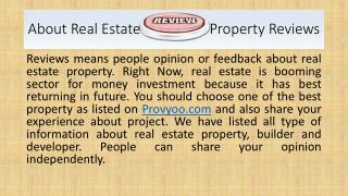 Real Estate Reviews