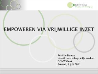 empoweren via vrijwillige inzet