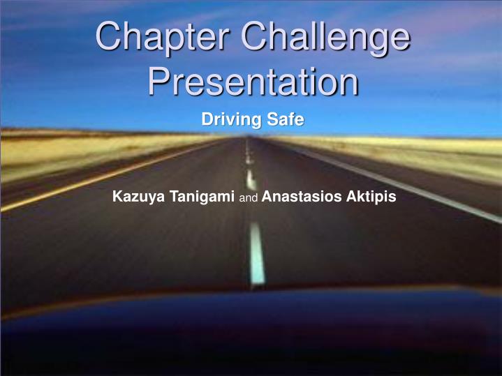 chapter challenge presentation