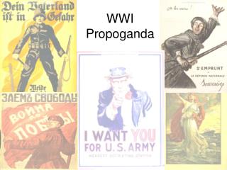 WWI Propoganda