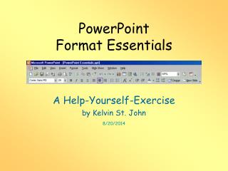 PowerPoint Format Essentials