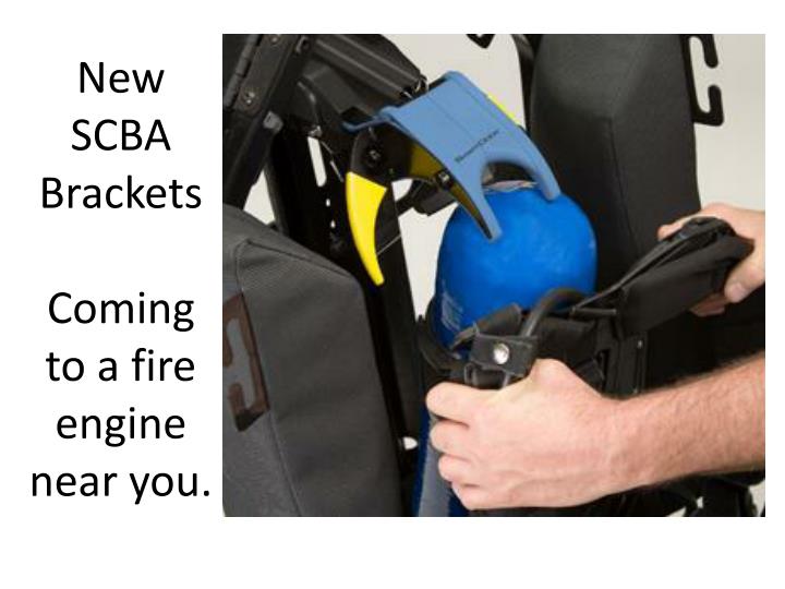 new scba brackets coming to a fire engine near you