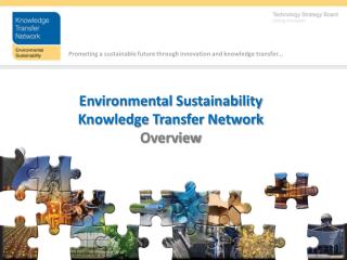 Promoting a sustainable future through innovation and knowledge transfer...