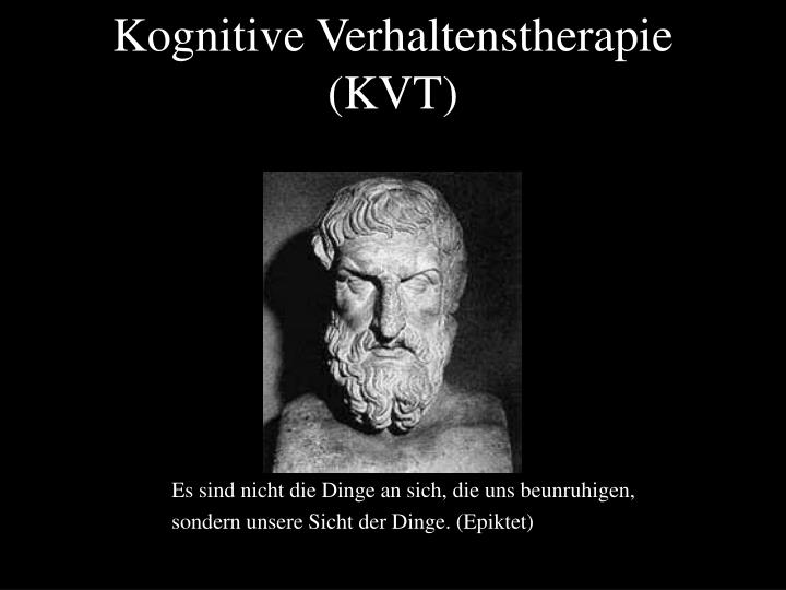 kognitive verhaltenstherapie kvt