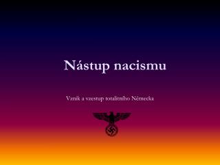 n stup nacismu