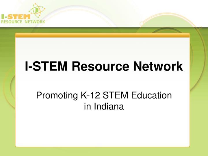 i stem resource network