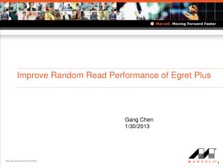 Improve Random Read Performance of Egret Plus