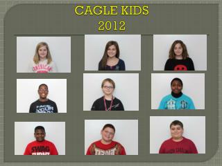 CAGLE KIDS 2012