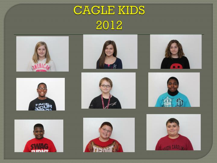 cagle kids 2012