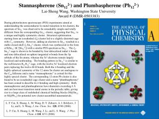 Stannaspherene (Sn 12 2- ) and Plumbaspherene (Pb 12 2- )
