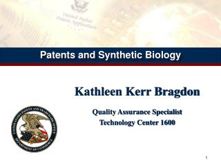 Kathleen Kerr Bragdon Quality Assurance Specialist Technology Center 1600