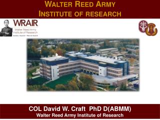 Walter Reed Army Institute of research