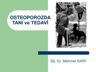 osteoporozda tani ve tedav