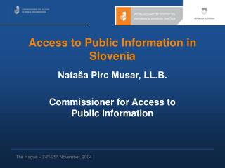 Access to Public Information in Slovenia