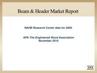 beam header market report