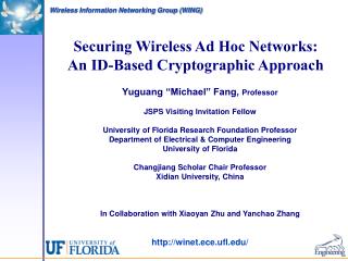 Securing Wireless Ad Hoc Networks: An ID-Based Cryptographic Approach