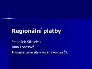 region ln platby