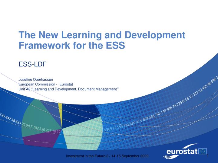 the new learning and development framework for the ess