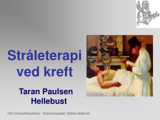str leterapi ved kreft