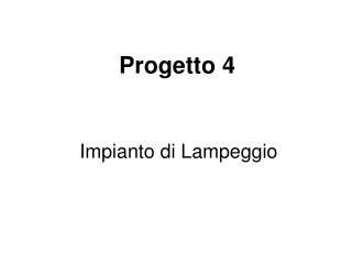 impianto di lampeggio