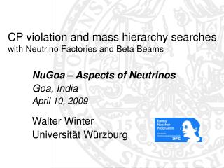 CP violation and mass hierarchy searches with Neutrino Factories and Beta Beams