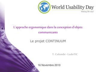 l approche ergonomique dans la conception d objets communicants
